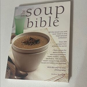 The Soup Bible by Debra Mayhew - White Cover